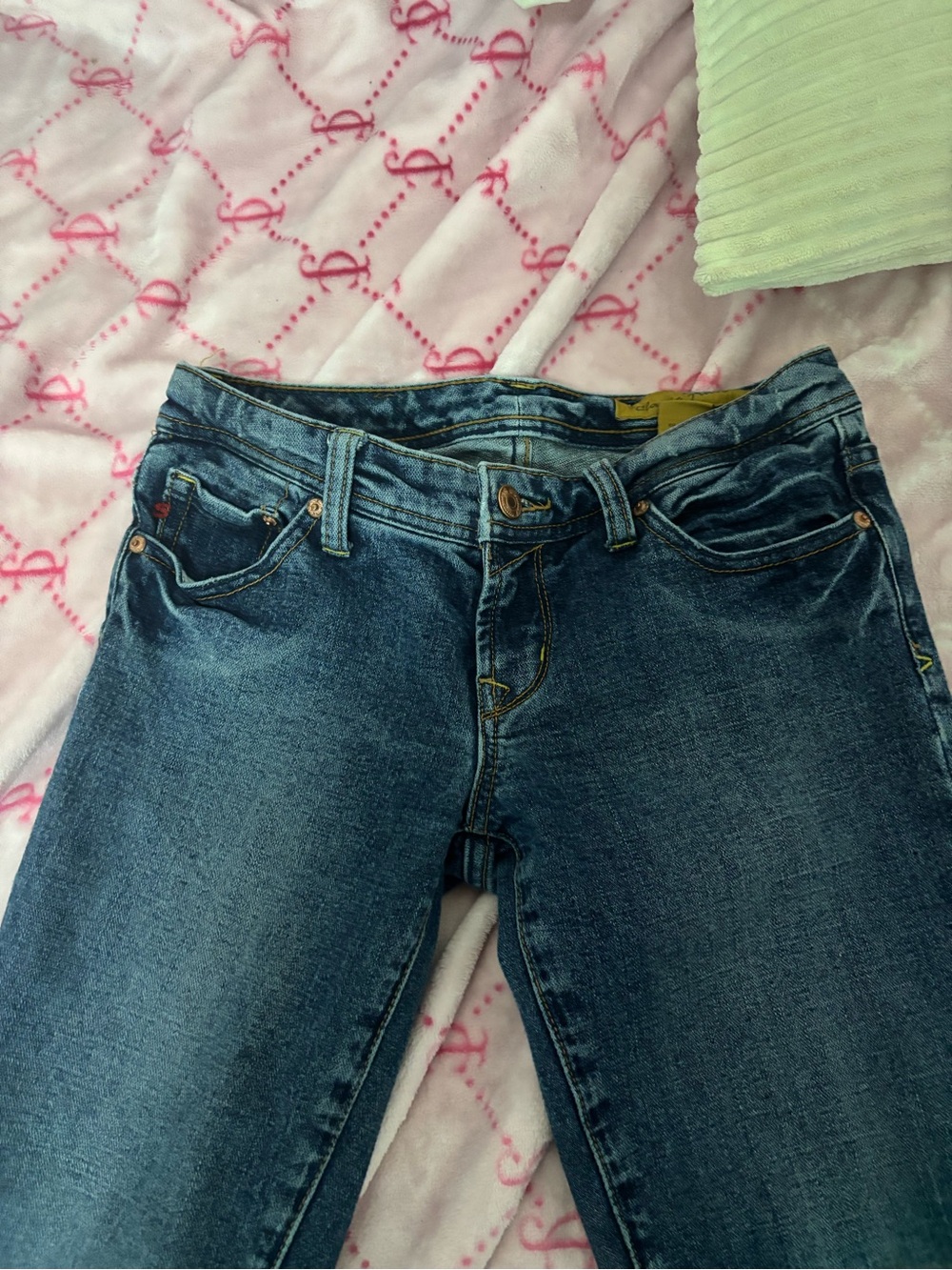Seven7 Women's Dark Blue Skinny Jeans